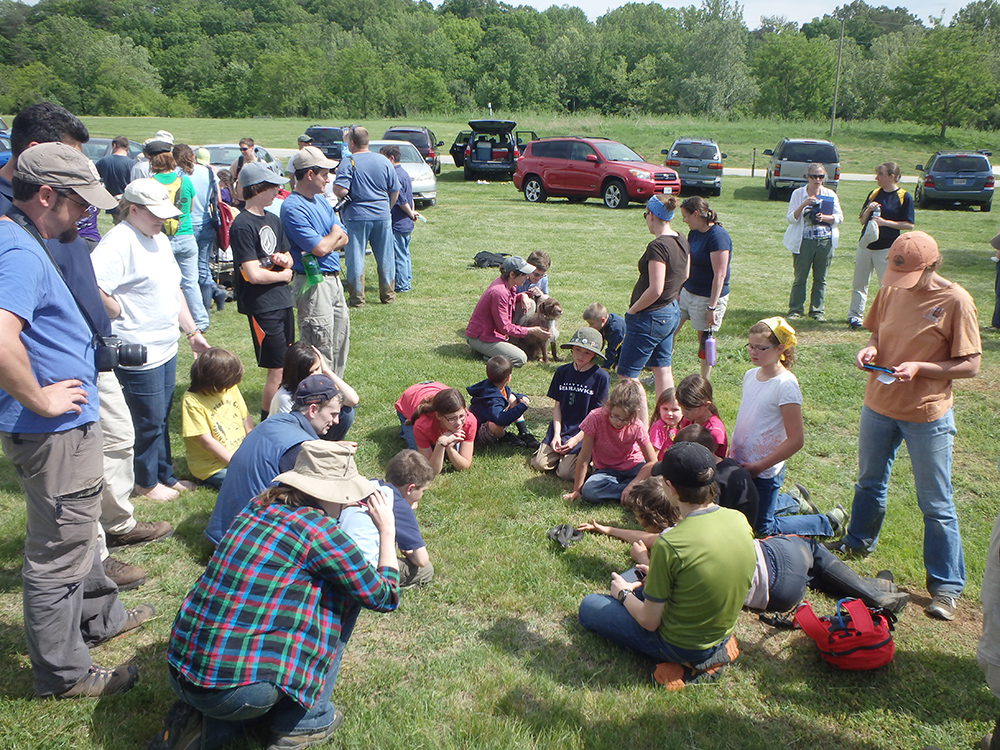 Photo of a group of VHS survey members